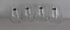 Crystalite Bohemia Wine Glass Set of 4 CZECH  Crystal