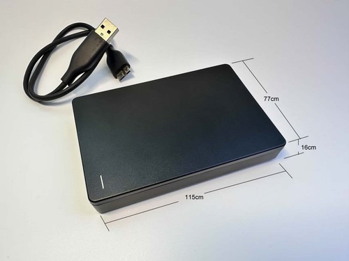 Brand New Black 1TB Store USB 3.0 2.5 Inch External Hard Drive - Picture 2 of 6