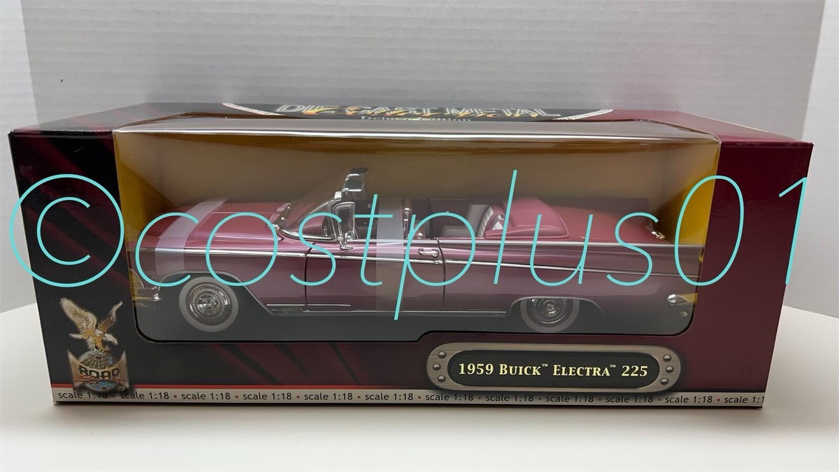 ROAD SIGNATURE 1959 BUICK ELECTRA 225 1:18 DELUXE EDITION LAVENDER