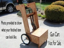 Take Apart Gun Cart Plans for Cowboy Action Shooting Matches, etc.