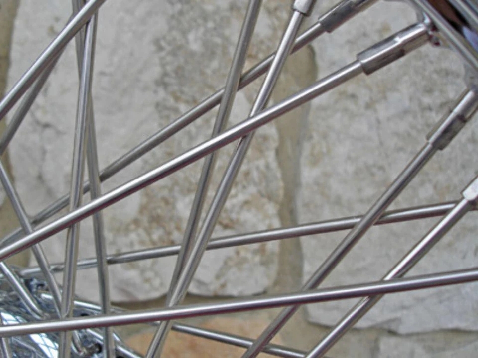 21X3.5" 60 SPOKE KCINT DNA FRONT WHEEL 2007-UP HARLEY HERITAGE FAT BOY ABS - Image 4 of 4