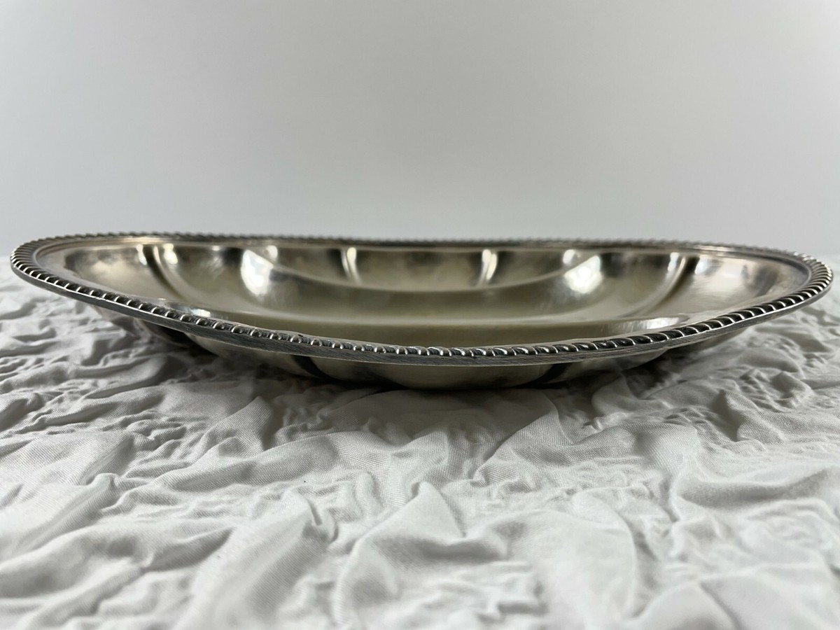 Sterling by poole 銀　silver シルバー　ゴルフ　トレー VINTAGE POOLE SILVER CO. SILVER PLATED GEORGIAN DIVIDED RELISH