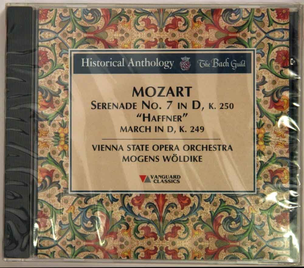 Wolfgang Amadeus Mozart Haffner Serenade / March in D, K.249 (CD)
