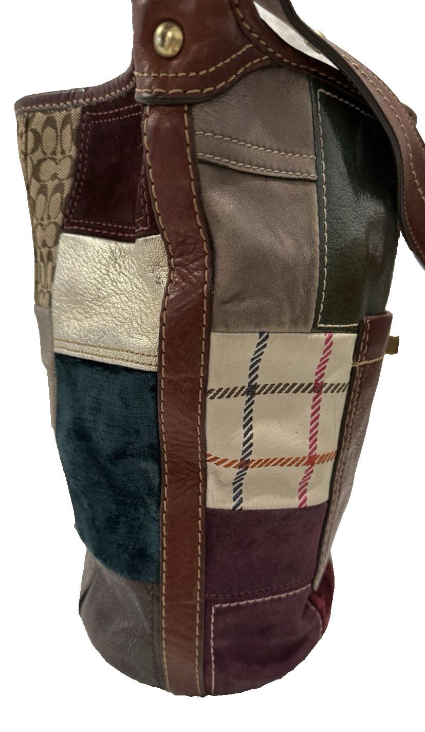 COACH Bleecker Legacy Leather Patchwork Duffle Cr… - image 16