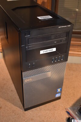 Dell Optiplex Desktop Quad Core i5-2400 3.1GHz 4GB RAM 60GB SSD Windows 7 32-Bit