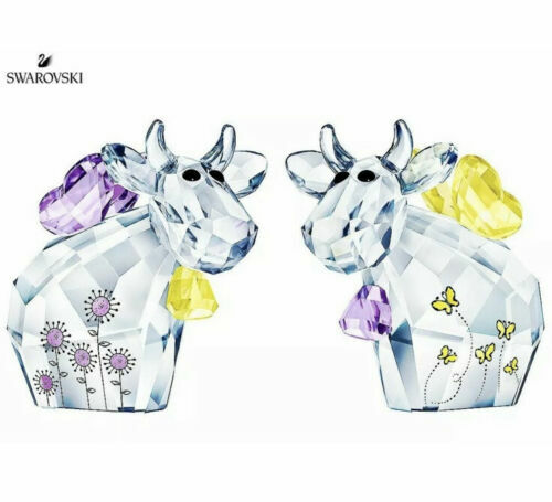 m.n.y (シークレット2個) NIB Swarovski Crystal Fairy Mos Set Of 2 Limited Edition