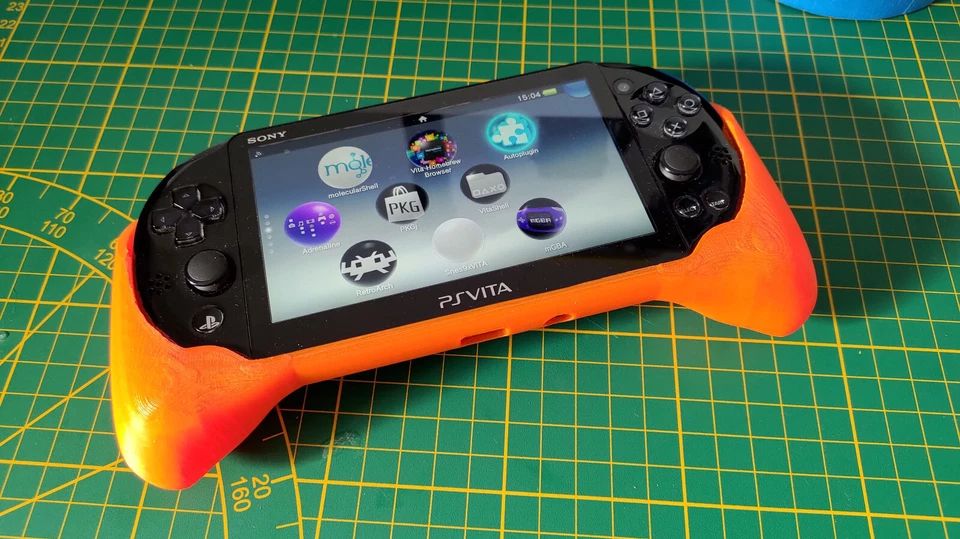 Sony PlayStation Vita Slim PCH-2000 Ergonomic Grip Case Portable Console Holder - Image 3 of 4