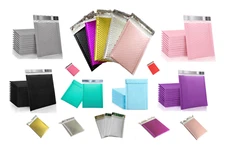 POLY BUBBLE MAILERS COLORS HIGH QUALITY SIZE  4x7''  5x7''  6x9''  8X11''