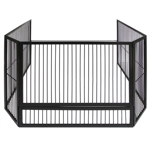 Scandia STEEL HEATER GUARD Wood Fireplace Fire Place Child Safety Barrier 127cm - Picture 3 of 3