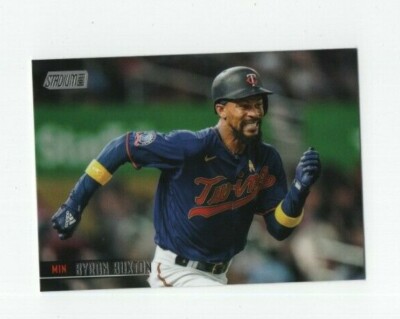 2021 TOPPS STADIUM CLUB BASEBALL BYRON BUXTON MINNESOTA TWINS #63