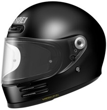 Shoei Glamster Black Neo Classic Retro Full Face Helmet Size S M L XL Japan NEW