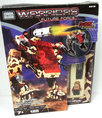 Mega Bloks Warriors Future Force D105 Sandstorm Box Damage