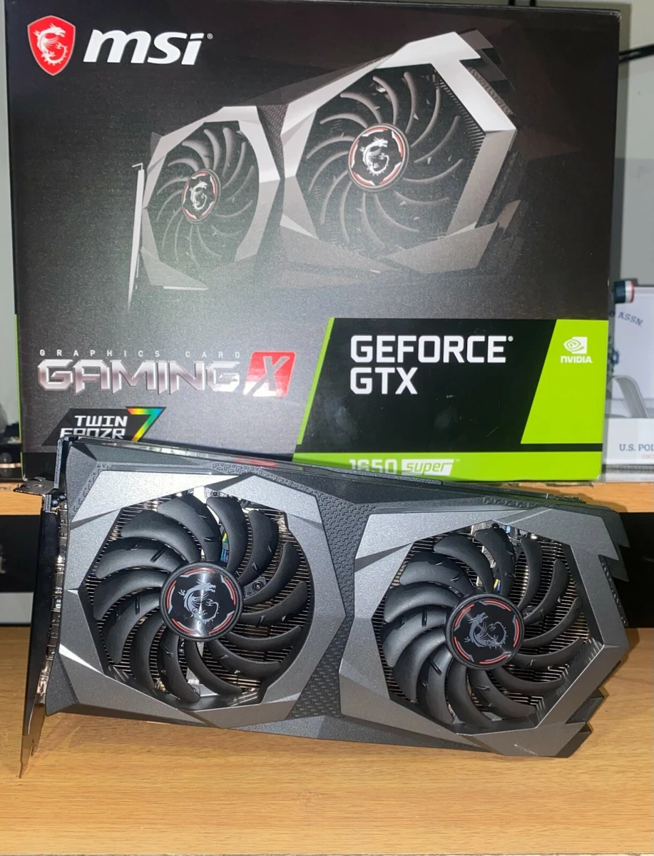 MSI GeForce GTX 1650 SUPER GAMING X 4GB GDDR6 Graphics Card