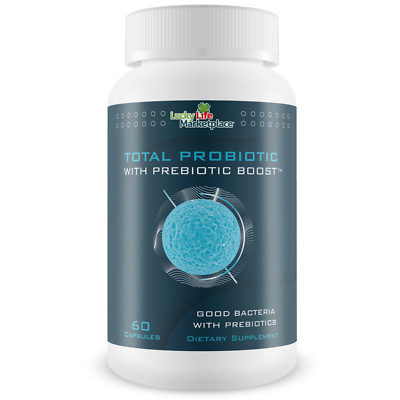 Total Probiotic With Prebiotic Boost - 40 Billion CFU Probiotic Formula