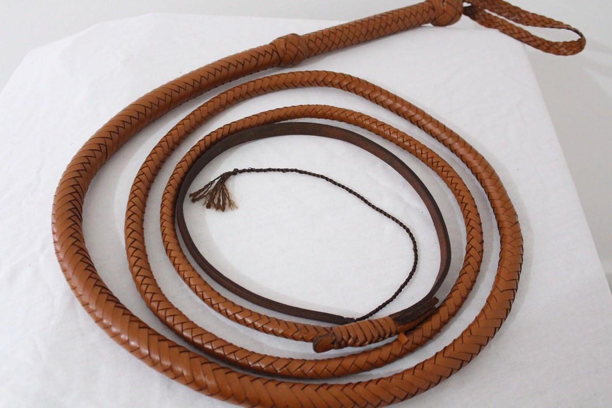 その他 Australian Bullwhip 8feet, Brandy Here's an 8ft 12 plait bullwhip that I made. I was asked to