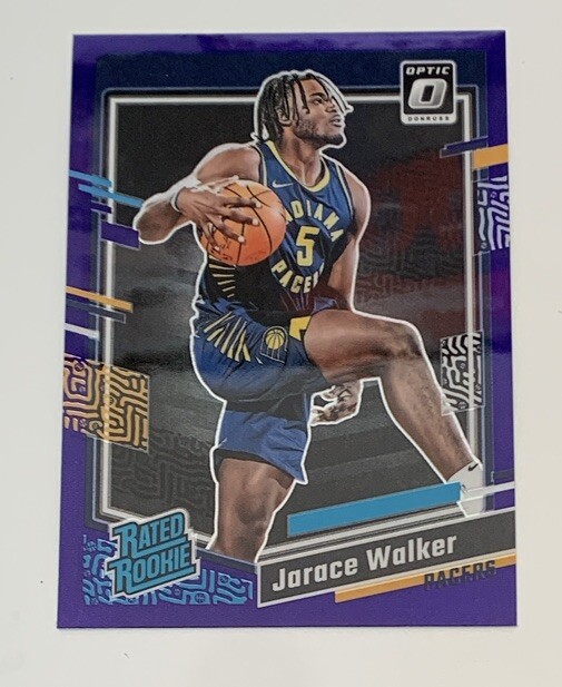 2023-24 Panini Donruss Optic Jarace Walker Purple Prizm Rated Rookie #226 RC 🔥