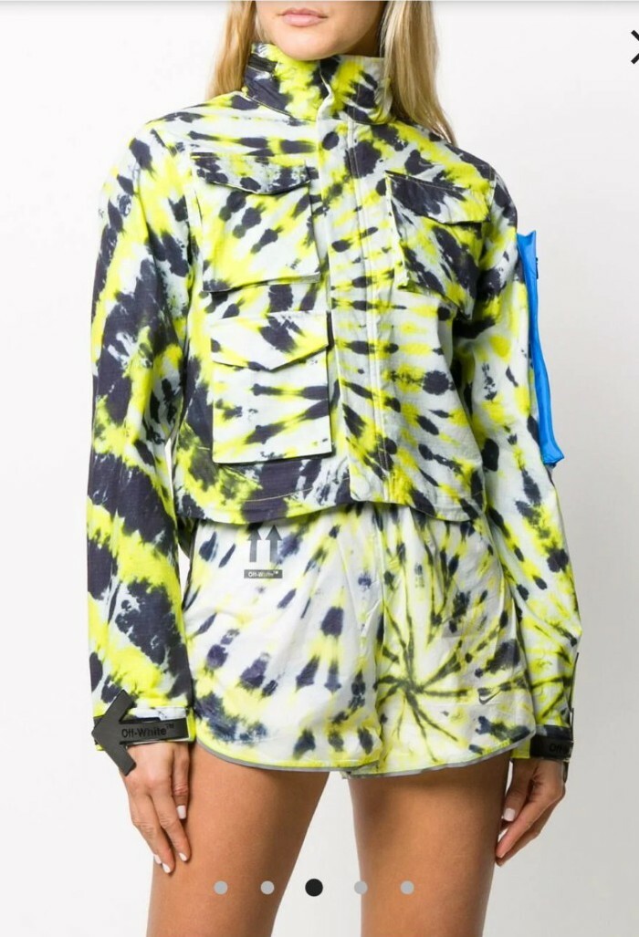 OFF WHITE X NIKE Giacca NIKE x Off White donna Volt Tie Dye taglia small