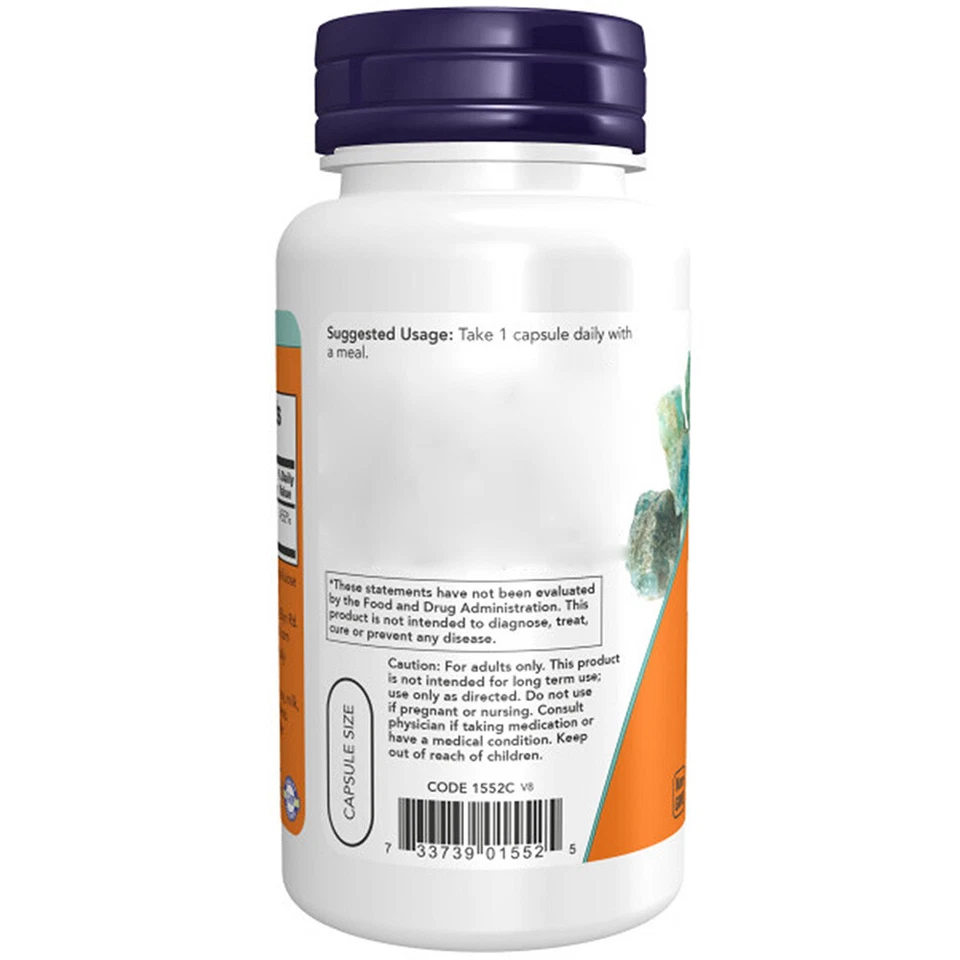 Now Foods, Zinc Picolinate, 50mg, 120 Veg. Kapseln - Blitzversand - Bild 3 von 3