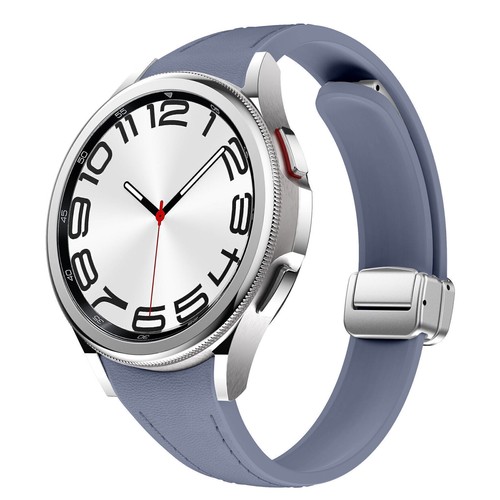 Magnetic Silicone Leather Strap Band For Samsung Galaxy Watch 7 FE 6 5 4 40/44mm - Picture 223 of 257
