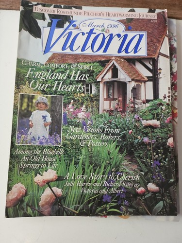 Vintage Victoria magazines Lot Of 4 1995 1996 Nov Feb March April - Picture 2 of 4