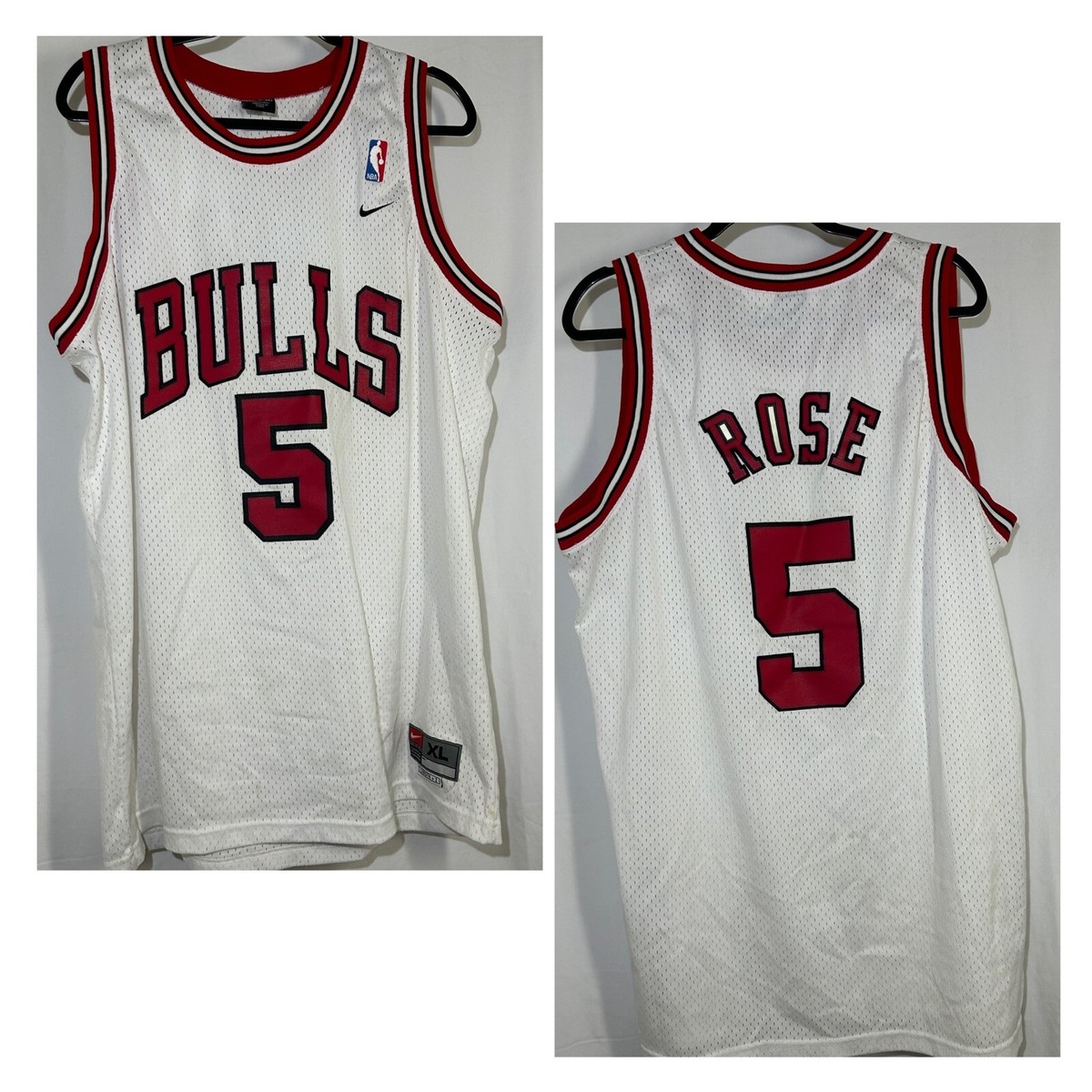 Nike シカゴ・ブルズ ジャージ XXL #5 ROSE Nike NBA Number 5