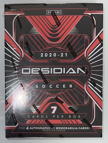 2020-21 Panini Obsidian Soccer Factory Sealed Hobby Box