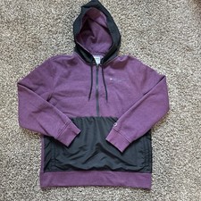 Champion Size Large Pullover Lightweight Hoodie Sweatshirt Maroon Purple