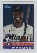 2025 Topps Heritage High Number SP Chrome Jesus Sanchez Jesús Sánchez #455 1mq2