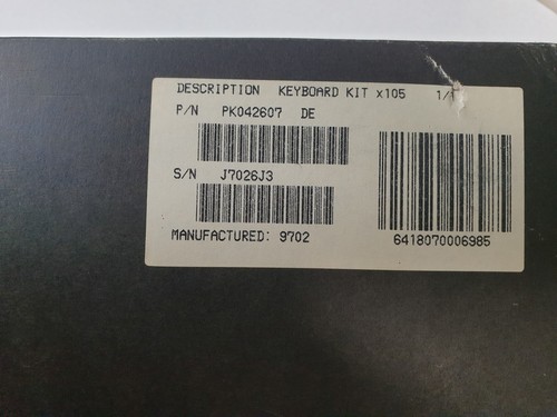 Fujitsu ErgoPro x105 Model FKB8530 Ergonomische Tastatur Keyboard *Selten* - Bild 4 von 17