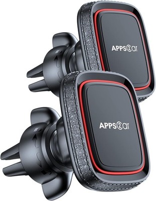 2 Pack Magnetic Phone Car Mount, Car Phone Holder Mount Magnetic, Built in 6 ...