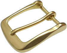 1 1/2" 38 mm Heavy Duty Solid Brass Single Prong Belt Buckle For Leather Belt
