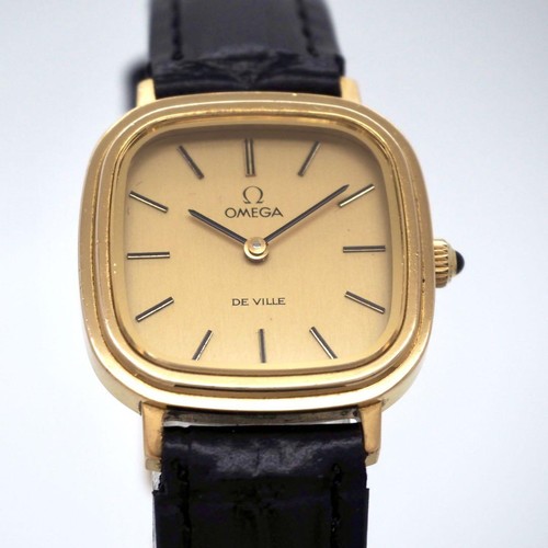Orologio Omega DeVille Quadrato Oro Donna Carica Manuale Ref 511.0471 Cal 625 - Foto 6 di 10