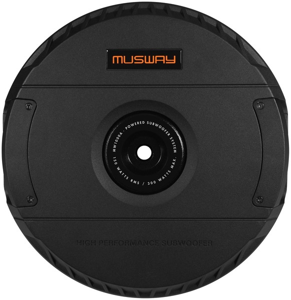 Musway MW1000A - 28 Cm (11”) Aktiv-Reserverad Subwoofer Bass Mulde Ersatzrad-image