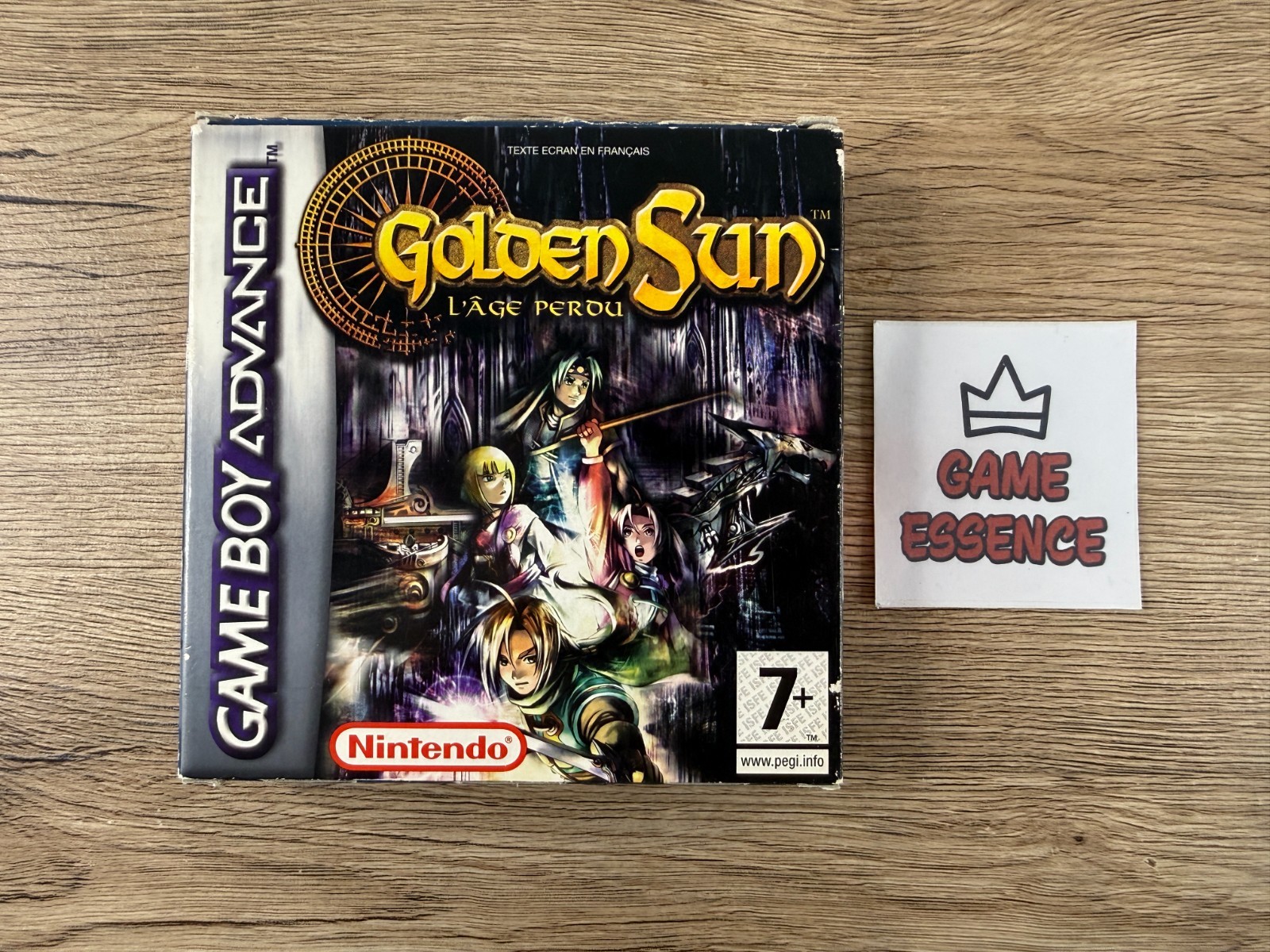 Golden Sun L'Age Perdu Nintendo Game Boy Advance Complet PAL FR 2 GameBoy GB GBA