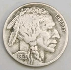 1920 5C Buffalo Nickel