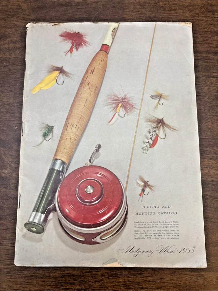 Montgomery Ward 1953 Fishing and Hunting Catalog Book 116 Pgs Vtg Sporting Goods - Image 2 of 4