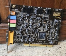 Creative Sound Blaster Live 5.1 Model SB0100 PCI Sound Card TESTED PERFECT