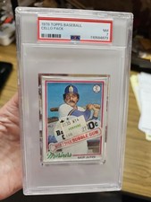 1978 SKIP JUTZE / CESAR GERONIMO Cello Pack 21 Cards. PSA 7 NM 