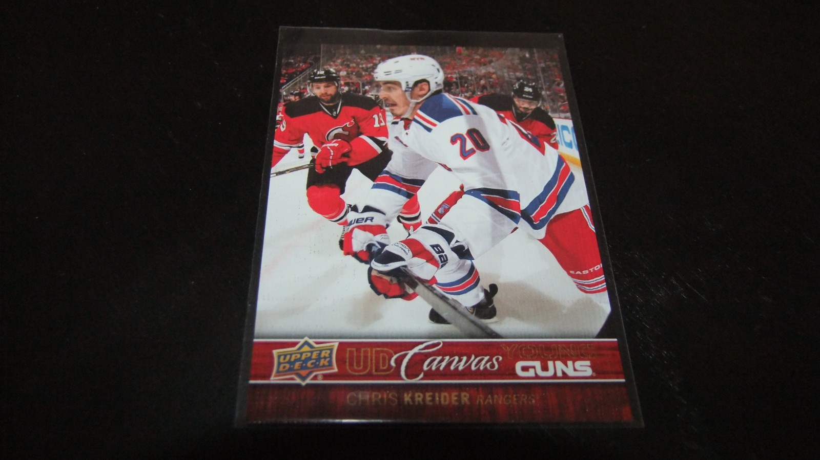 2012-13 UPPER DECK CHRIS KREIDER UD CANVAS YOUNG GUNS #C110