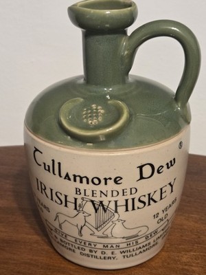 Tullamore Dew Irish Whiskey Jug,  7.5 Inches Tall