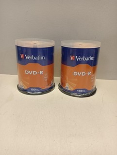 Verbatim DVD R AZO 4 7GB 16 fache Brenngeschwindigkeit 2x 100er Spindel