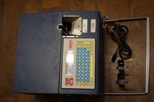 CIM MDT500 HE Portable Automatic Dog Tag Embosser *READ DESCRIPTION*