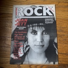 Boston Rock Magazine 1983 Joan Jett New Order Bad Brains Beastie Boys Effigies