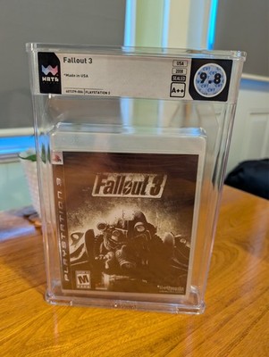 NEW & SEALED : FALLOUT 3 FOR  PLAYSTATION 3  * WATA 9.8  A++ 