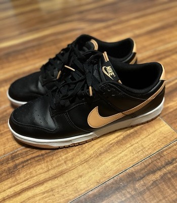 Nike Dunk Low Size 11.5 Black/Amber Brown