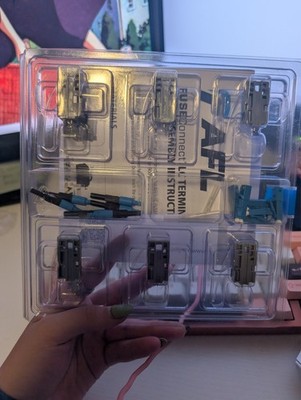 AFL FuseConnect LC SM Fiber Optic Connector, 6-Pack FUSE-LC9SMU-6 ~STSI