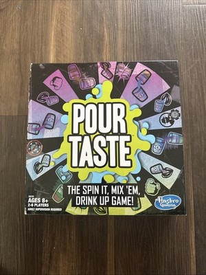 Hasbro Pour Taste Game - Adult & Kid friendly - New in Box Party Game Fast Ship