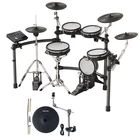 Nux DM-8 Electric Drum Kit with Cymbal Pad and keepdrum Drumsticks 1 Pair
