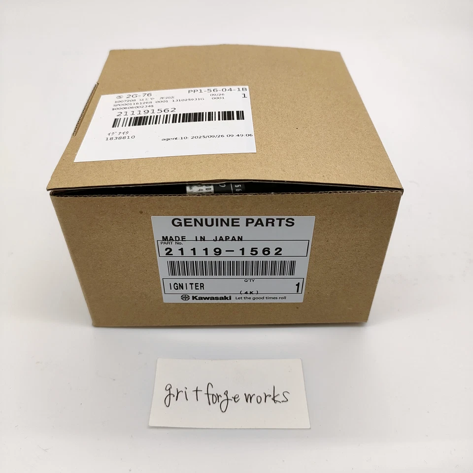 Encendedor original Kawasaki Eliminator BN125 EL125 21119-1562 de Japón Foto 3 de 4