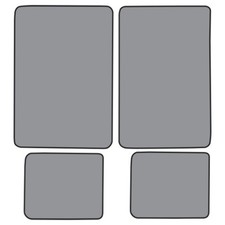Floor Mats For 92-99 Chevrolet C2500 Suburban Cutpile 4pc